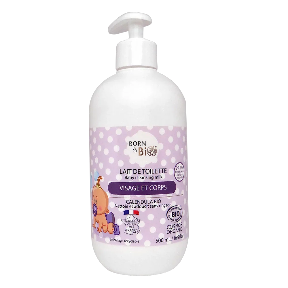 Lait de Toilette pour Bébé - Certifié bio-2